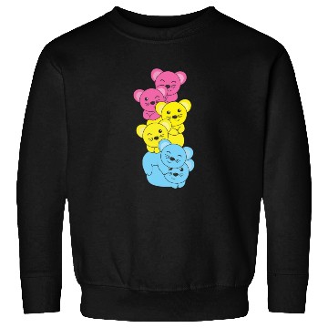 Discover Pansexual Flag Pride Lgbtq Cute Mouse Sweatshirts