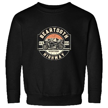 Discover Beartooth Highway US 212 Sweatshirts
