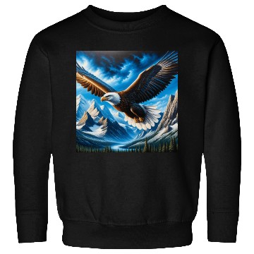 Discover Majestic Eagle: Soaring Spirit Sweatshirts
