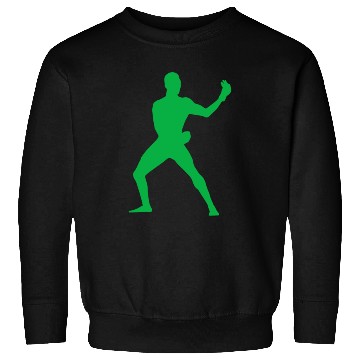 Discover Israel Adesanya Green Active Sweatshirts