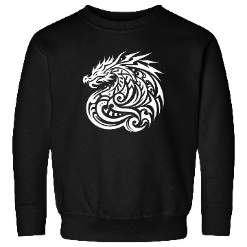 Discover Dragon T Tattoo Artistic Symbol Design Sweatshirts