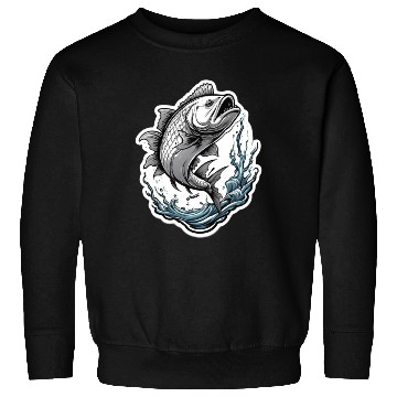 Discover monsters fish Sweatshirts