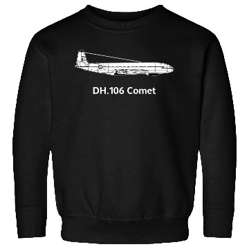 Discover DH 106 Havilland Comet Aircraft line Sweatshirts