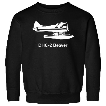 Discover DHC-2 Beaver Aircraft model Sweatshirts