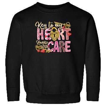Discover Key To My Heart Handle With Care Sweatshirts