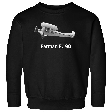 Discover Farman F190 Utility Aircraft Sweatshirts
