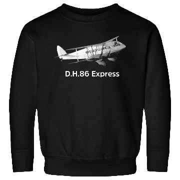 Discover de Havilland Express Aircraft model Sweatshirts