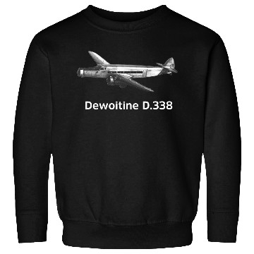 Discover Dewoitine D.338 Aircraft model Sweatshirts