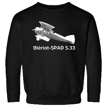 Discover Blériot-SPAD S.33 Aircraft model Sweatshirts