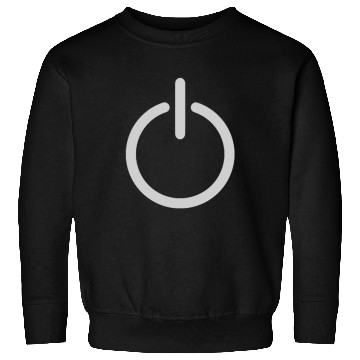 Discover power button white Sweatshirts