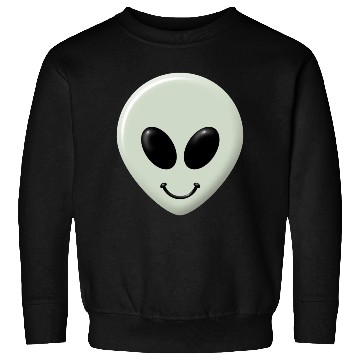 Discover Alien Happy Face Sweatshirts