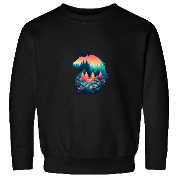 Discover Nature in Unicorn Pattern Sweatshirts