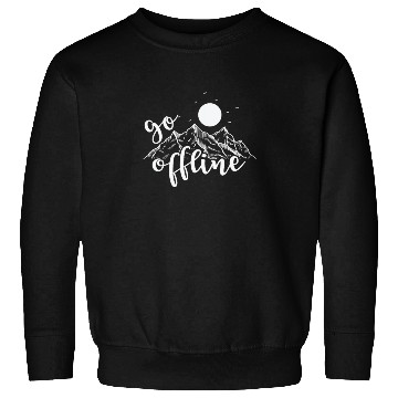 Discover Go Offline Hiking Nature Sweatshirts