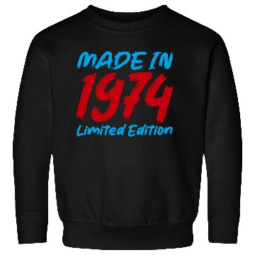 Discover 1970s Retro Color Block Sweatshirts Design 1974