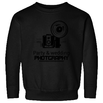 Discover Party & wedding photography Sweatshirts