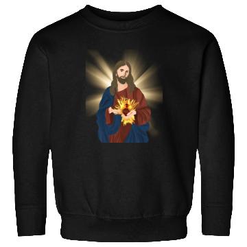 Discover sacred heart of jesus Sweatshirts
