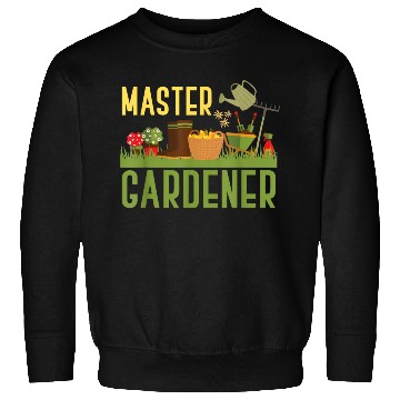 Discover Funny Garden Master Gardener Sweatshirts