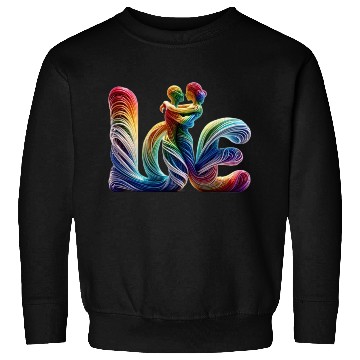 Discover Love is love Sweatshirts