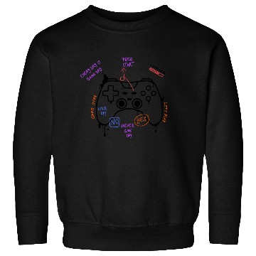 Discover PlayStation Remote controller Black Sweatshirts