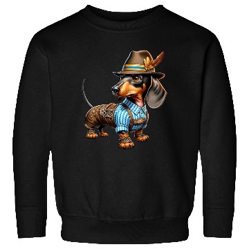 Discover Dachshund dog Bayern Sweatshirts