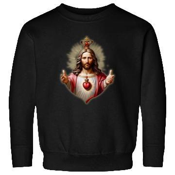 Discover sacred heart of jesus Sweatshirts