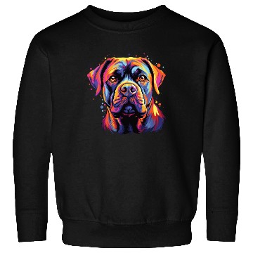 Discover Watercolor Colorful Cane Corso Sweatshirts
