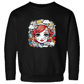 Discover Celestial girl Sweatshirts