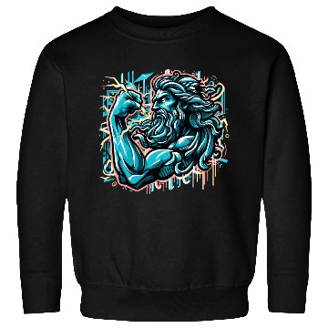 Discover Zeus Lightning King Sweatshirts