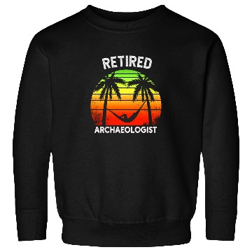 Discover Twilight of Discovery: A Retired Archaeologist Sweatshirts