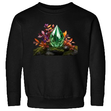 Discover green crystal Sweatshirts