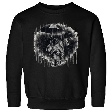 Discover Rain in space Sweatshirts