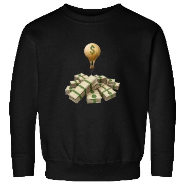 Discover money light bulb Sweatshirts