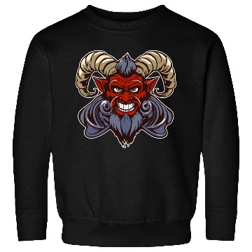 Discover krampus devil head Sweatshirts