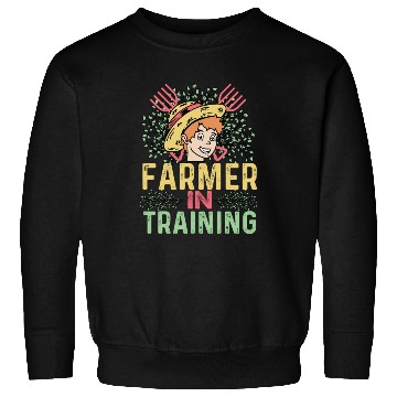 Discover Farmer in Training Vegetable Farmer Gift Sweatshirts