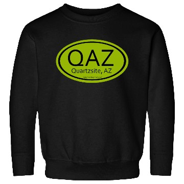 Discover QAZ Black w/Green Sweatshirts