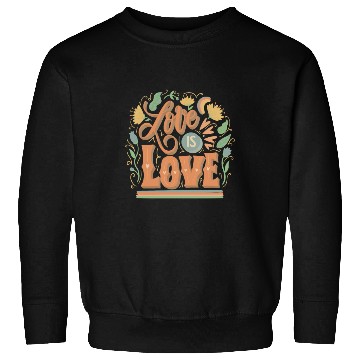Discover love is love Sweatshirts