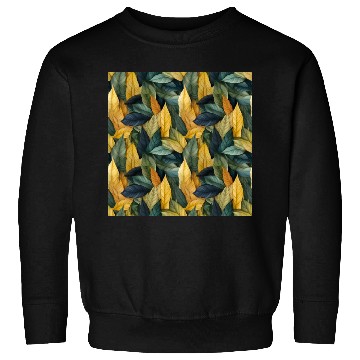Discover Autumn Leaves Pattern Sweatshirts