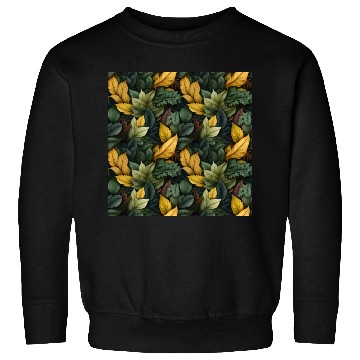 Discover Fall Leaves Pattern Sweatshirts