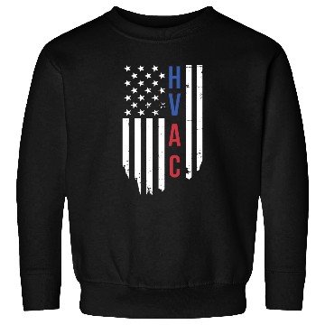 Discover HVAC Technician US American Flag HVAC Mechanic Sweatshirts