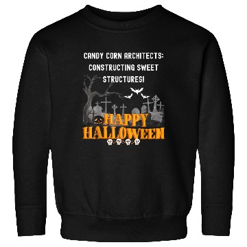 Discover Candy Corn Architects Constructing Sweet Struct Sweatshirts