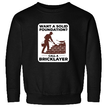 Discover Bricklayer Brick Mason Masonry Brickwork Builder Sweatshirts