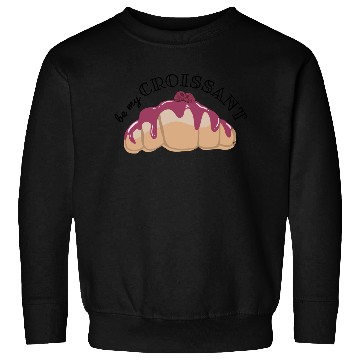 Discover Be My Croissant Doodle Sweatshirts