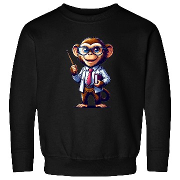 Discover Cute Monkey Teacher Sweatshirts