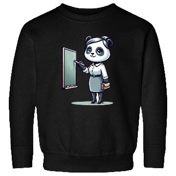 Discover Cute Panda Teacher Sweatshirts