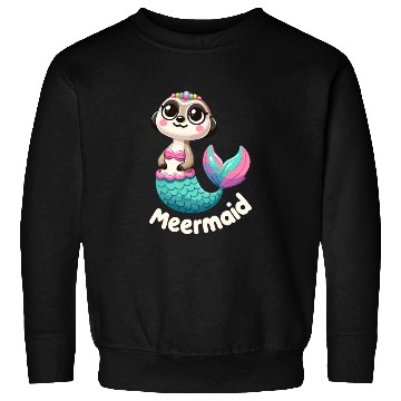 Discover Meerkat Mermaid Fantasy Sweatshirts