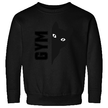 Discover Cat fitness: Cat Lifting Weights in the gym Sweatshirts