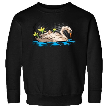 Discover Mother Child Swan Zookeeper Gift Sweatshirts