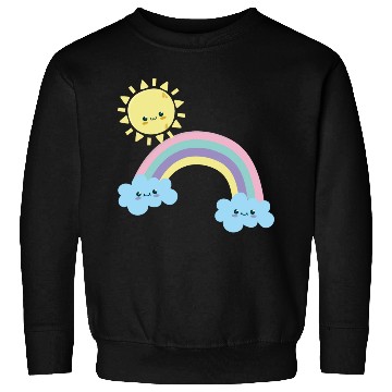 Discover Rainbow sun Sweatshirts