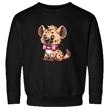 Discover Playful Hyena Cartoon Sweatshirts