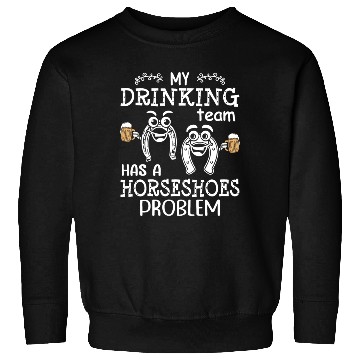 Discover Drinking Team Horseshoe Pitching Sweatshirts